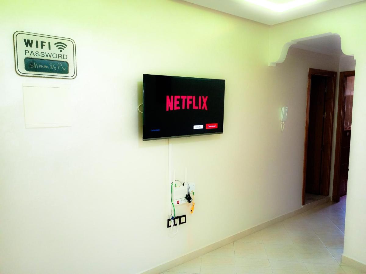 Fantastique Appartement Nouveau Meuble Avec Wifi & Netflix A Proximite Du Marjane Tanger Exterior foto